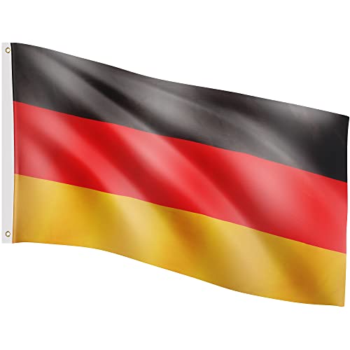 FLAGMASTER Flagge, 30 verschiedene Fahnen zur Wahl, Größe 120 cm x 80 cm, Deutschland von FLAGMASTER