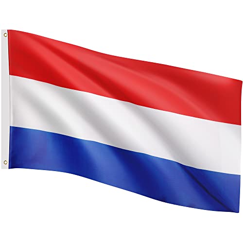 FLAGMASTER Flagge, 30 verschiedene Fahnen zur Wahl, Größe 120 cm x 80 cm, Niederlande von FLAGMASTER