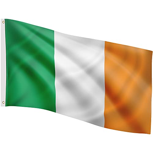 FLAGMASTER Flagge, 30 verschiedene Fahnen zur Wahl, Größe 120 cm x 80 cm, Irland von FLAGMASTER