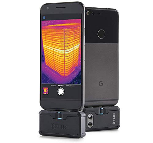 FLIR ONE Pro LT Thermo Kamera für Android mit 4800 Pixel Auflösung (USB-C-Anschluss), 1 Stück (1er Pack) von FLIR
