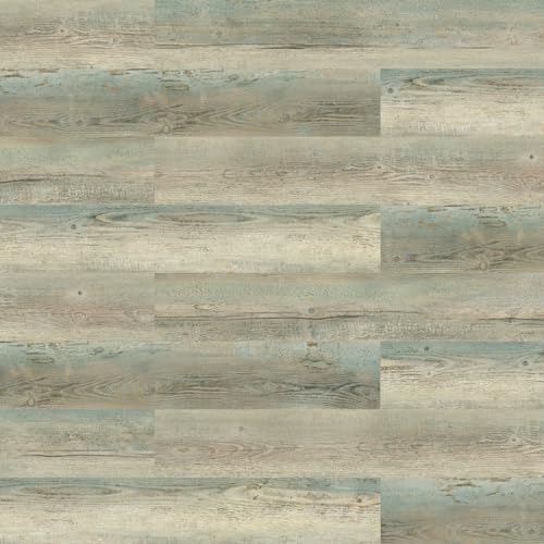 FLOREXP Vinyl-Bodenbelag – Linoleum-Bodenbelag mit Holz-Effekt,abziehen und aufkleben,Bodenfliesen,selbstklebend,2.0mm 1 Stück,wasserdicht, für Küche, Wohnzimmer- (Klassische Kiefer) von FLOREXP