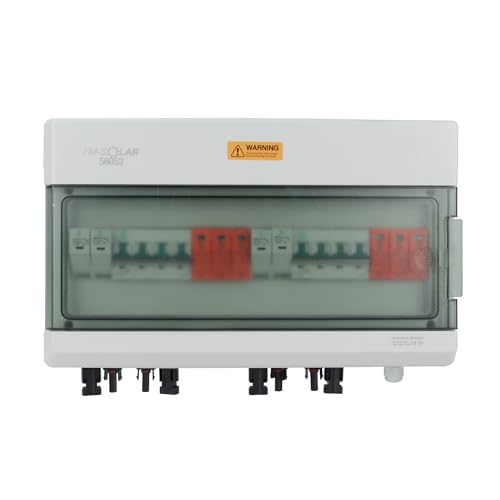 DC-Anschlussbox mit MCB T1+T2 Überspannungsschutz, 2/2 1000V Generatoranschlusskasten von FM-SOLAR