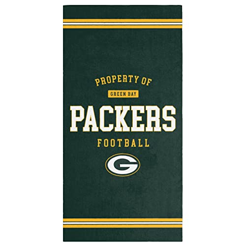 FOCO NFL Strandtuch Property of Green Bay Packers Football von FOCO