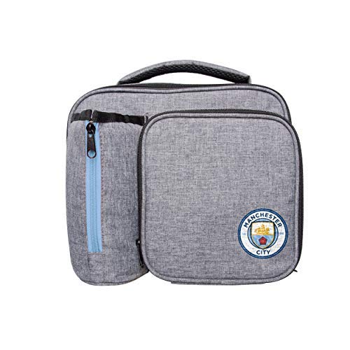 FOCO Offizielle Manchester City FC Fußball-Lunch-Tasche mit Flaschenhalter von FOCO