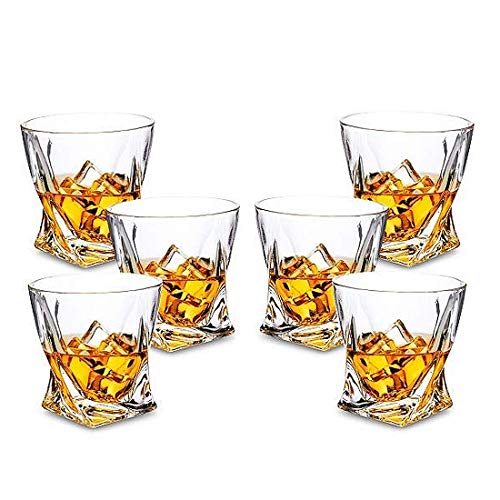 FORYOU24 6er Set Noblesse Kristalglas Whisky Gläser Set Glas Set Whiskybecher von FORYOU24