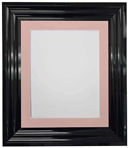 FRAMES BY POST FIRENZAHGBPINKMOUNT148104 Bilderrahmen, Plastik, Rosa Passepartout, 14" x 8" Pic Size 10"x 4" von FRAMES BY POST