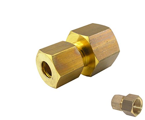 Gerade Aufschraubverschraubungen mit zylindrischem Innengewinde Klemmringverschraubung (G 1/4" - 12 mm) von fittingstore