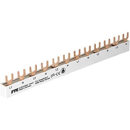 FTG – Sammelschiene 3 Phasen 6 Module Gabel 10 mm2 von FTG Friedrich GÃhringer