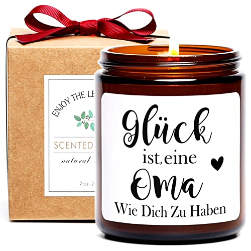 Muttertag Kerzen Geschenke für Oma, Lustige Muttertag Duftkerze Geschenk für Großmutter von Tochter Sohn Enkel, Geburtstag Weihnachten Thanksgiving Day Geschenke für Frau von FUND AMLIGHT