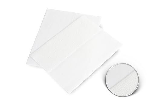 Funny Airlaidtücher, weiß, 40 x 30 cm, , 4er Pack (4 x 50 Stück) von Funny