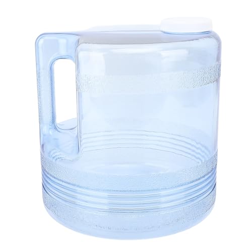 1 Gallone/ 4L Wasserbehälter für Destilliergerät, Ersatz-Sammelflasche, Tragbarer Gallonentopf aus Kunststoff, Kompatibel mit den Meisten Wasserdestilliergeräten auf der Arbeitspla von Fabater