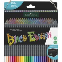 FABER-CASTELL Buntstifte Faber Buntstifte Black Ed100er Mehrfarbig von Faber-Castell