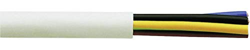 Faber Kabel 030016 Schlauchleitung H05VV-F 3G 0.75mm² Schwarz 50m von Faber Kabel