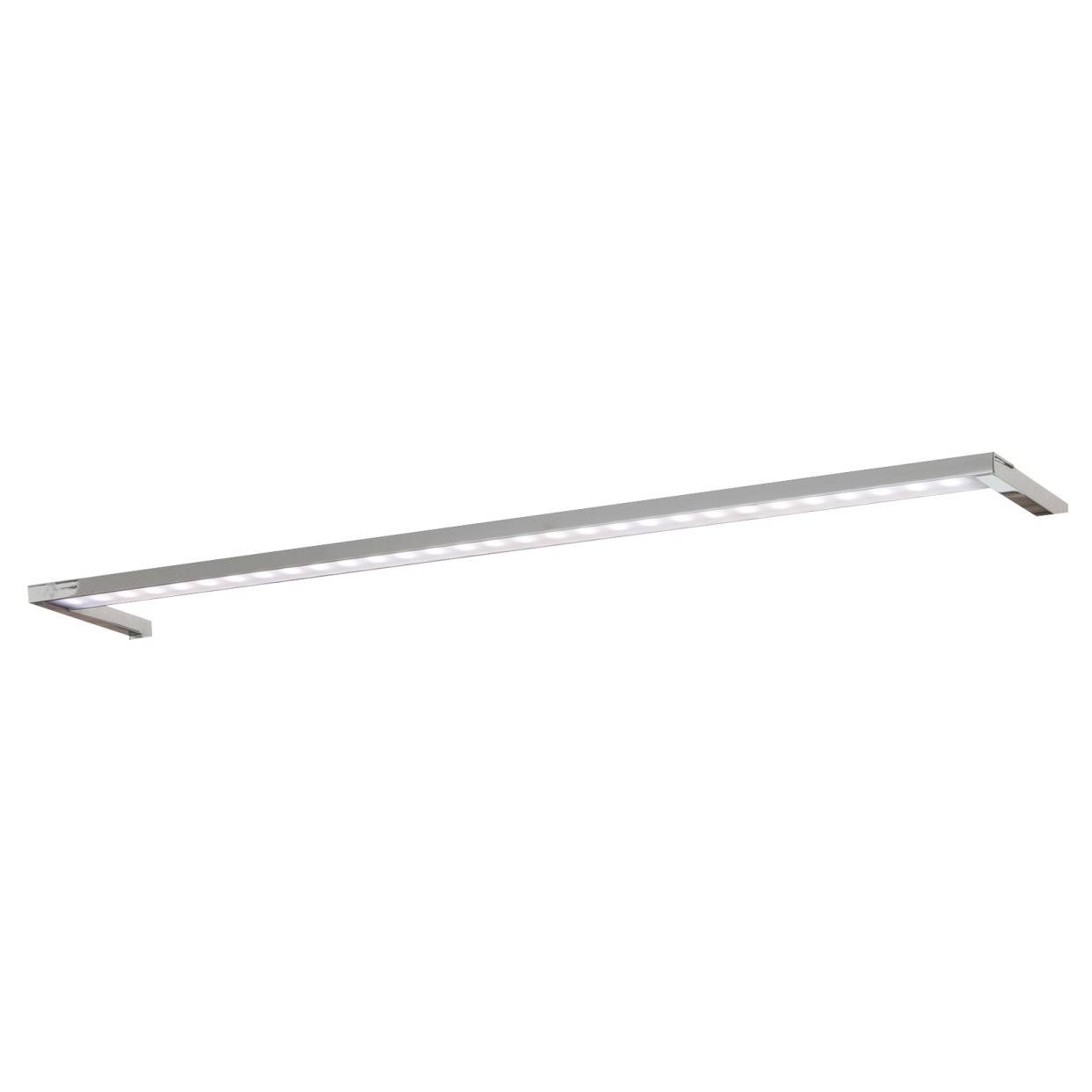 Fackelmann LED-Aufsatzleuchte Fackelmann Aluminium Chrom 56x2x10 cm (BxHxT) von Fackelmann