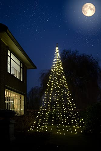 Christmas United Fahnenmast-Weihnachtsbaum 600cm - 720 LED von Fairybell