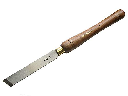 Faithfull HSS 25mm Plain Skew Full Length Woodturning Chisel von Faithfull