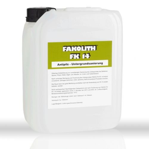 Fakolith FK14 Antipilz-Untergrund 10l - Schimmelentfernung Anti-Pilz-Lösung von Fakolith