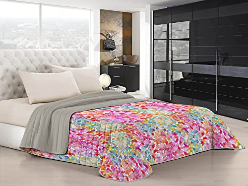 Fantasy Doubleface Sommersteppdecke, 220x270cm, Spring, Microfiber, Kelin Doppel von Italian Bed Linen