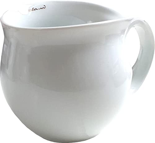 Jumbotasse Colani Kaffeebecher XXL Tasse Porzellan Weiß 600ml von Faszination-Wohnen