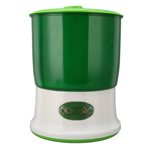Fdit Sojasprossen-Maschine Weit verbreitetes Hochsicherheits-Samenkeim-Kit 360-Grad-Sprinkler für Joghurt für Sojasprossen für Natto 220V europäischer Standard von Fdit