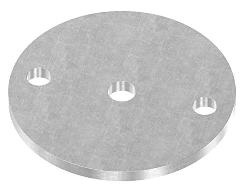 Ankerplatte | Maße: Ø 100x6 mm | Stahl (Roh) S235JR von Fenau