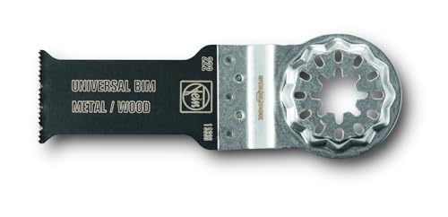 Fein E-Cut Universal-Sägeblatt 3 Stück (Aufnahme Starlock Plus, Bi-Metall mit gewellter Universalverzahnung, Größe 44x60 mm) 63502152220 von FEIN