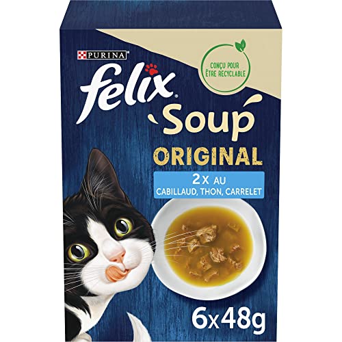 Purina Felix Fischsuppe für Katzen, 2300 g von Felix
