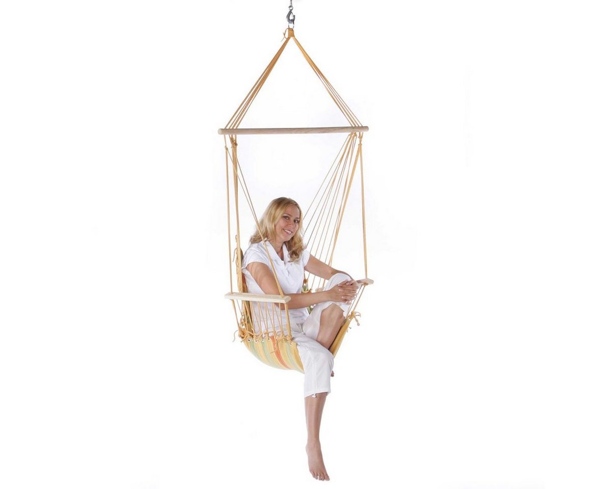 Feluna Hängesessel Hängesessel Comfort Swinging Chair (Indoor & Outdoor, bis 125 kg), Hängestuhl, Hängematte von Feluna