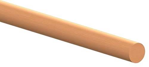 Holzhandlauf Buche, Ø 42 mm Länge 1000 mm von Fenau