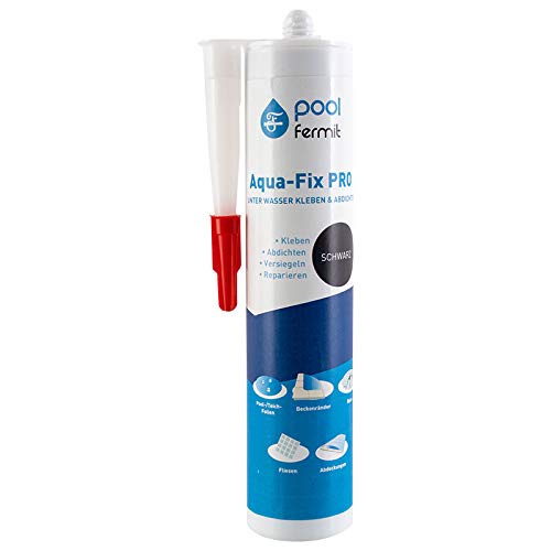 Pool Fermit Aqua-Fix PRO schwarz 280 ml von Fermit