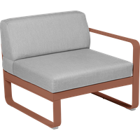 Fermob Bellevie 2 Sitzer Lounge Modul Rechts Aluminium von Fermob