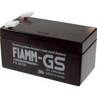 Fiamm Pb-12-1,2-4,8 FG20121 Bleiakku 12V 1.2Ah Blei-Vlies (AGM) (B x H x T) 97 x 57 x 48mm Flachstec von Fiamm