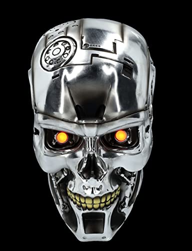 Original Terminator Schädel - LED Wandrelief Figur von Figuren-Shop.de