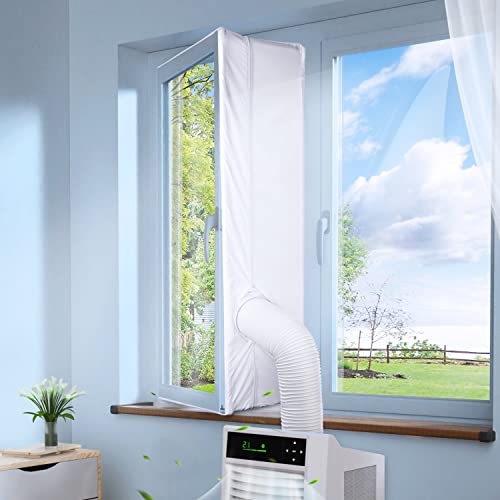 Fensterabdichtung für Mobile Klimageräte, Weiß Wasserdicht Klimaanlage Fensterabdichtung Verwendet für Mobile Klimageräte (300cm) von Fiitas