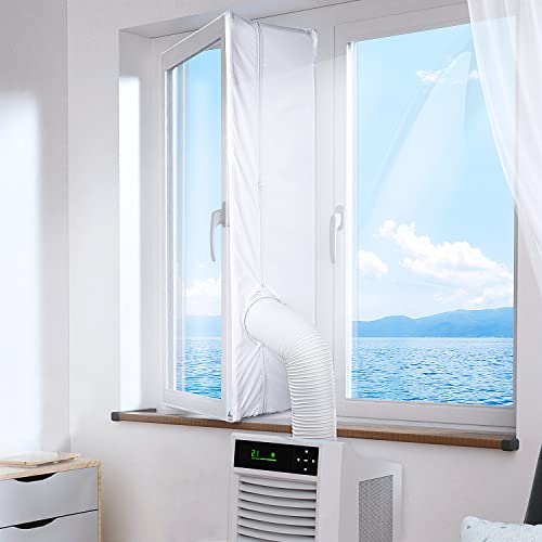Fiitas Fensterabdichtung für Mobile Klimageräte 4M, Erweiterter mobiler Klimaanlagenschlauch (Fensterabdichtung 4M) von Fiitas