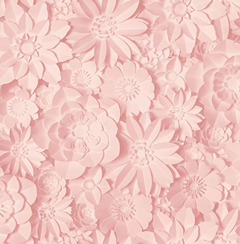 Fine Décor 3D Floral Pink, Rose, Einheitsgröße von FINE DECOR