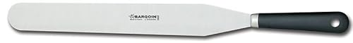 Fischer Bargoin Pfannenwender, Edelstahl, 35 cm, auf Karte, 248-35, Stahl von Fischer Bargoin