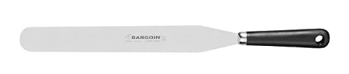 Fischer Bargoin Pfannenwender aus Edelstahl, 30 cm, auf Karte, 248-30, Stahl von Fischer Bargoin
