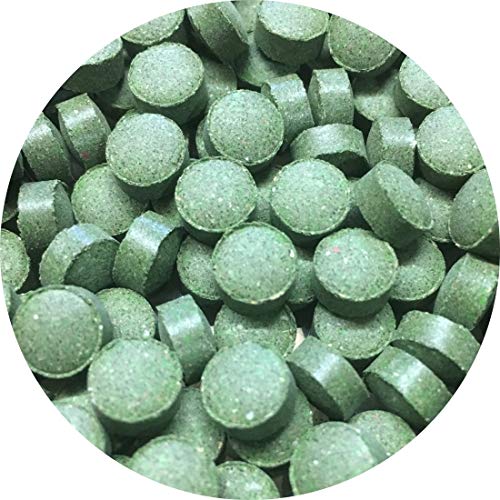 Futtertabletten Linsen Tabletten 8mm 10% Spirulina Pflanzliches Fischfutter Wels (1 kg) von Fischfuttertreff