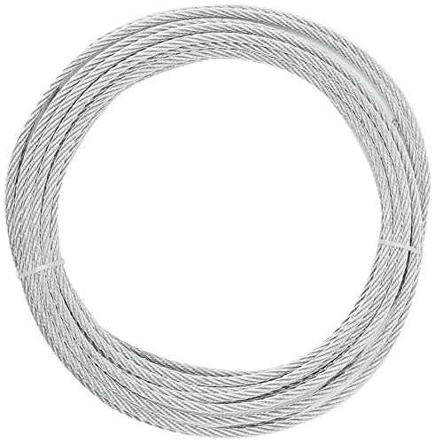 Fixman 858237 Verzinktes Drahtseil, Silber, 6 mm x 10 m von Fixman