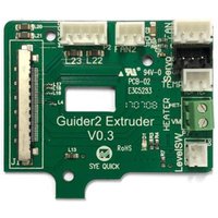 Flashforge Extruder Adapter Platte für Guider2 Passend für (3D Drucker): Guider II, Flashforge Gui von Flashforge