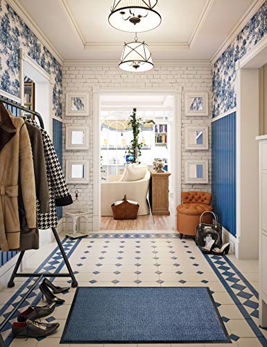Doortex Schmutzfangmatte Fußmatte "advantagemat", 120 x 180 cm, Blau, für den Innenbereich von Floortex