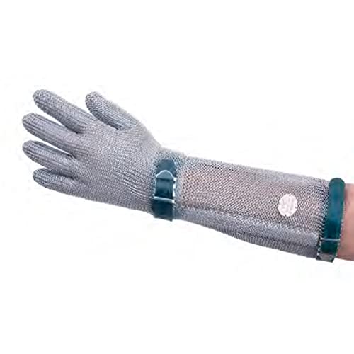 Flores Cortés Manulatex – Handschuh für Unterarm, INOX, Größe S, weiß von Flores Cortés