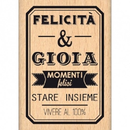 Florilèges Design FIE113035 Scrapbooking Félicita E Gioia, 7 x 5 x 2,5 cm von Florilèges Design
