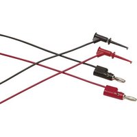 Fluke TL960 Messleitungs-Set [Abgreifklemmen - Bananenstecker 4 mm] 0.90m Rot, Schwarz 1St. von Fluke