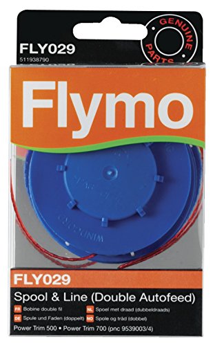 Flymo FLY029 Double Autofeed Spule und Schnur - Rot von Flymo