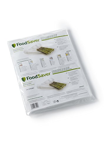 Foodsaver FSB3202-I Folienbeutel 32 Stück 28x36 cm / Vakuumrollen für lebensmittel / Vakuumierer / Sous-Vide von FoodSaver