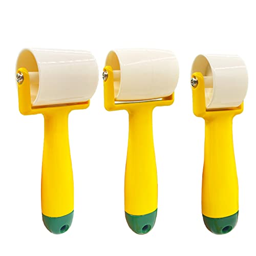 3 Stück Nahtroller, Quilten Walze Roll, Press Nähen Rolle Werkzeug, für Tapetennaht-Dekorationswerkzeuge von Forlush