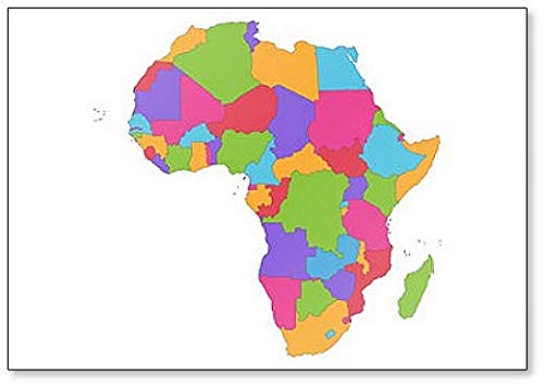Kühlschrankmagnet Afrika von Foto Magnets