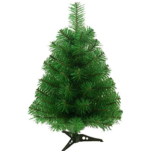 Fouriding 2ft 60cm Künstlicher Weihnachtsbaum Christbaum Tannenbaum mit KunststoffStänder (Grün) von Fouriding